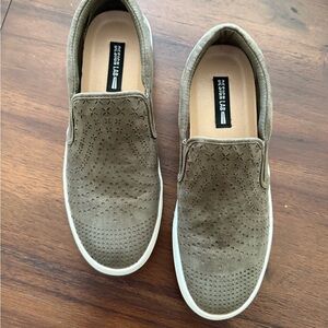 Design Lab Lord & Taylor Women’s Khaki Slip-On Loafers